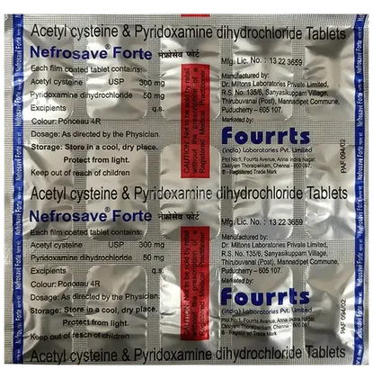 nefrosave forte tablet 15's